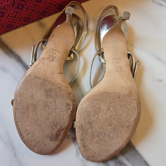 Tory Burch Gold Women's Sandals - Picture 5 of 5